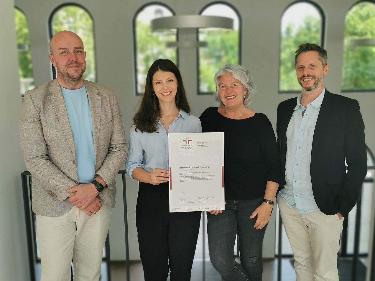 Zertifikat audit familiengerechte Hochschule